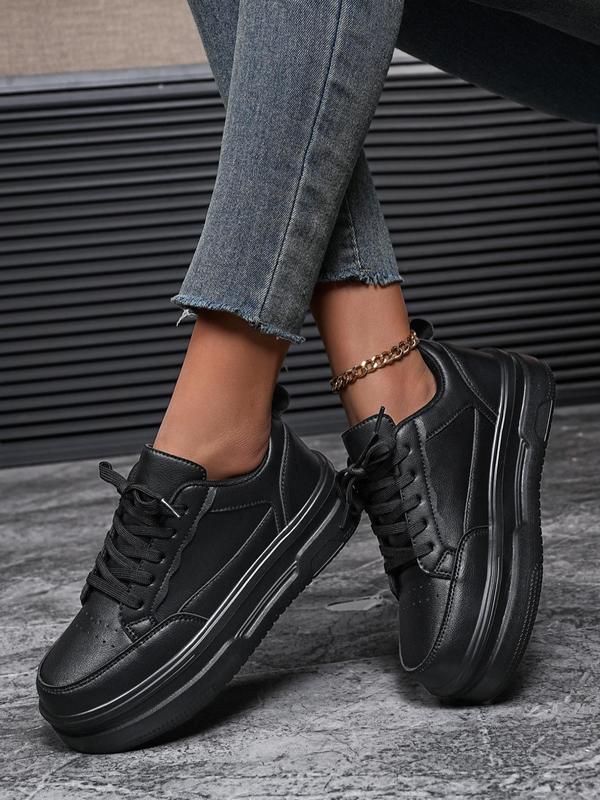 Women's Fashionable Low Top Sneakers, Casual Breathable Comfortable Sports Shoes, Female All-match Round Toe Shoes for Daily Wear 7