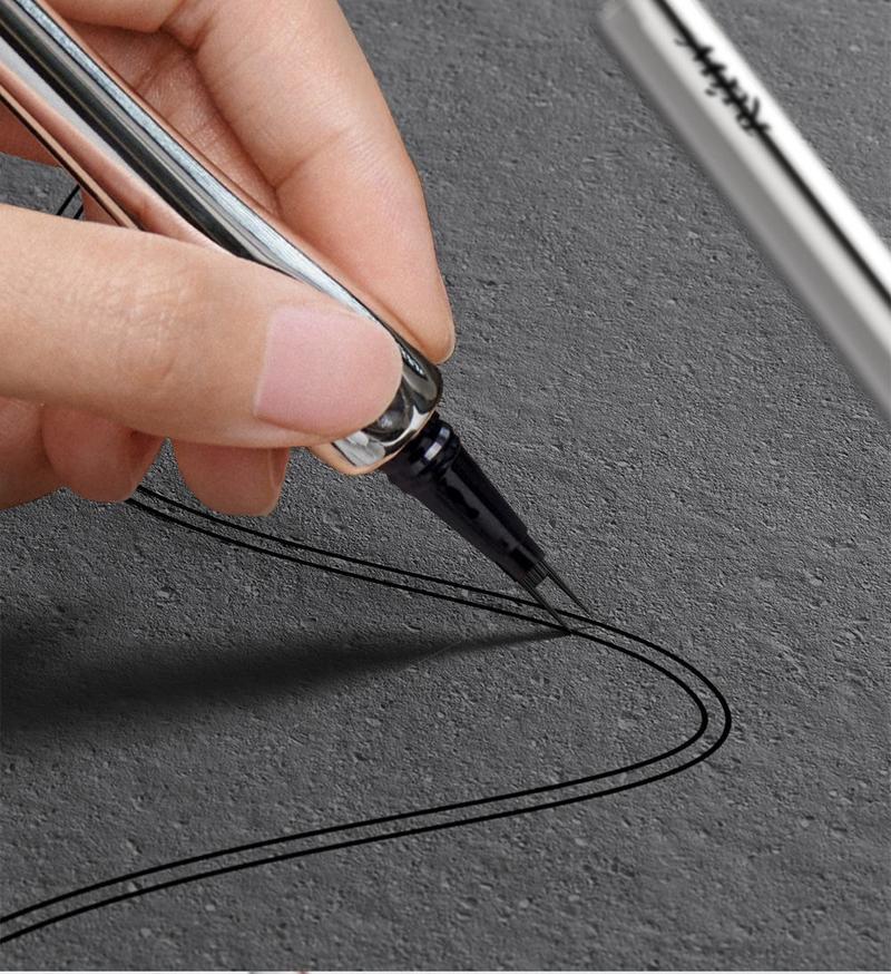 Product Introduction of Sanzi Tang Two-Prong Eyebrow Pencil Long-Lasting Makeup Waterproof Sweat-Proof Natural Wild Eyebrow Liquid Pencil Student Eyebrow Pencil 10