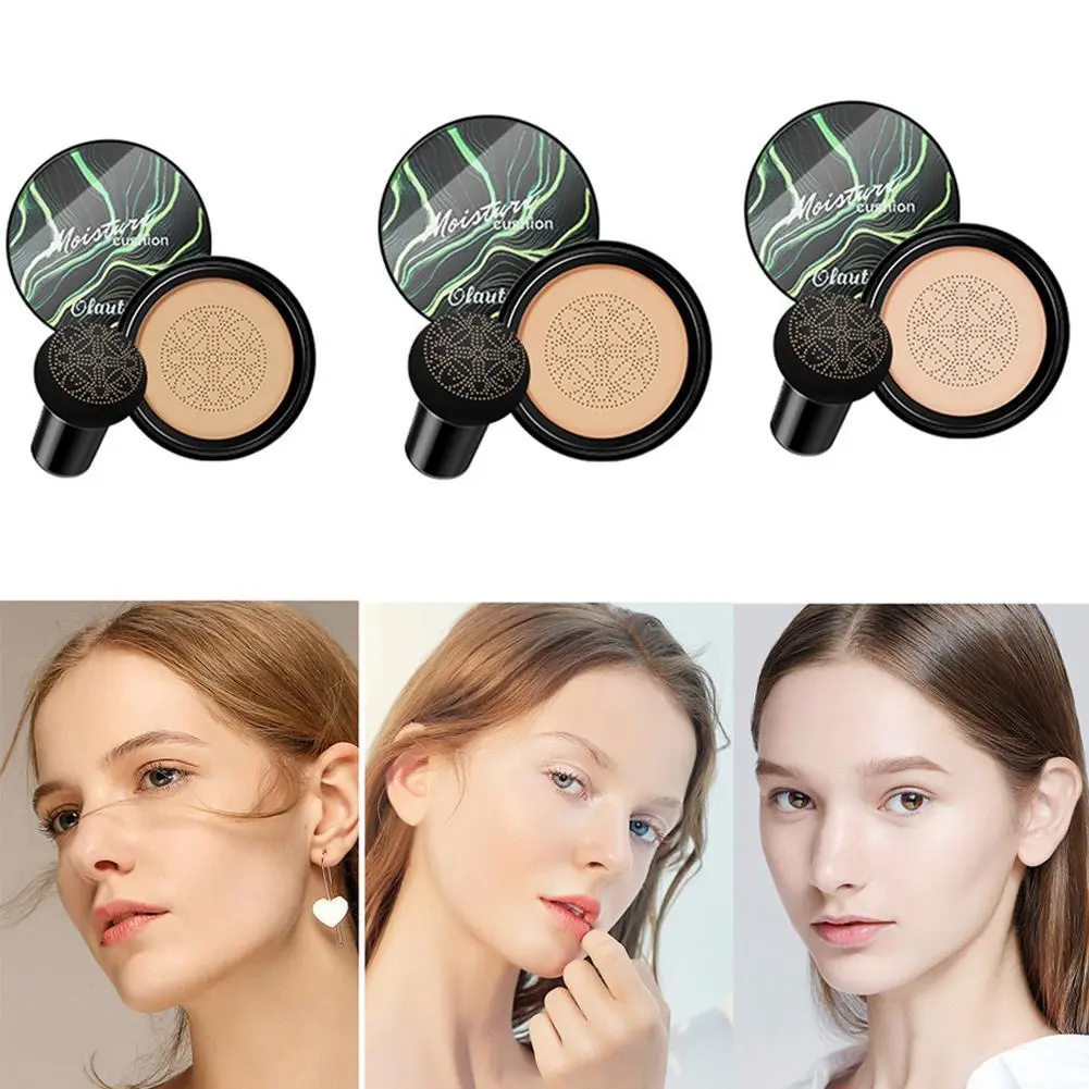 Sunisa Mushroom Air Cushion Waterproof BB CC Cream Foundation Setting Original F8M4 Z7C7