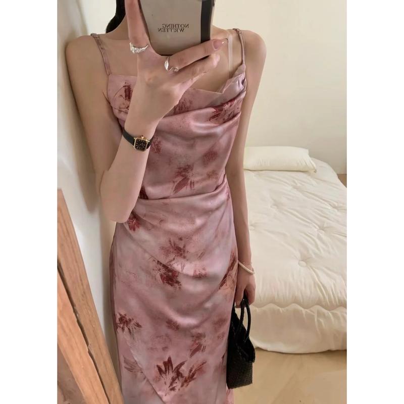 1308 baju elegant party dress putih bodycon midi tanpa lengan wanita korean style dress terbaru 2024 import 5