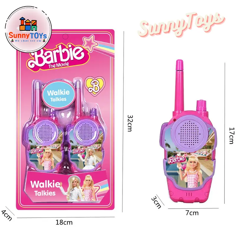 Combo 2 máy bộ đàm đồ chơi cho bé không dây 5
