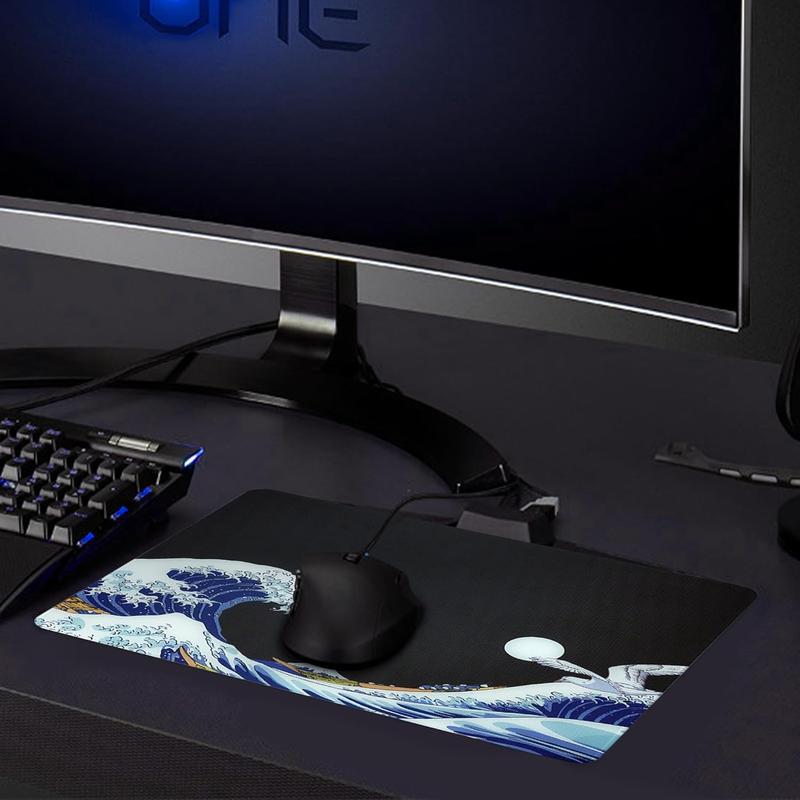 Product Introduction of high quality fabric customized printing anime frosted glass mousepad gaming mouse pad products for computer mouse pad 7