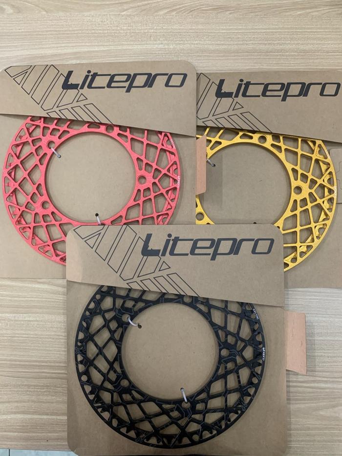 Gambar Chainring Sepeda Lipat Dudukan Rantai Sepeda Litepro 53T Spider dari Wisata Bike Karawang Kab. Karawang Tokopedia