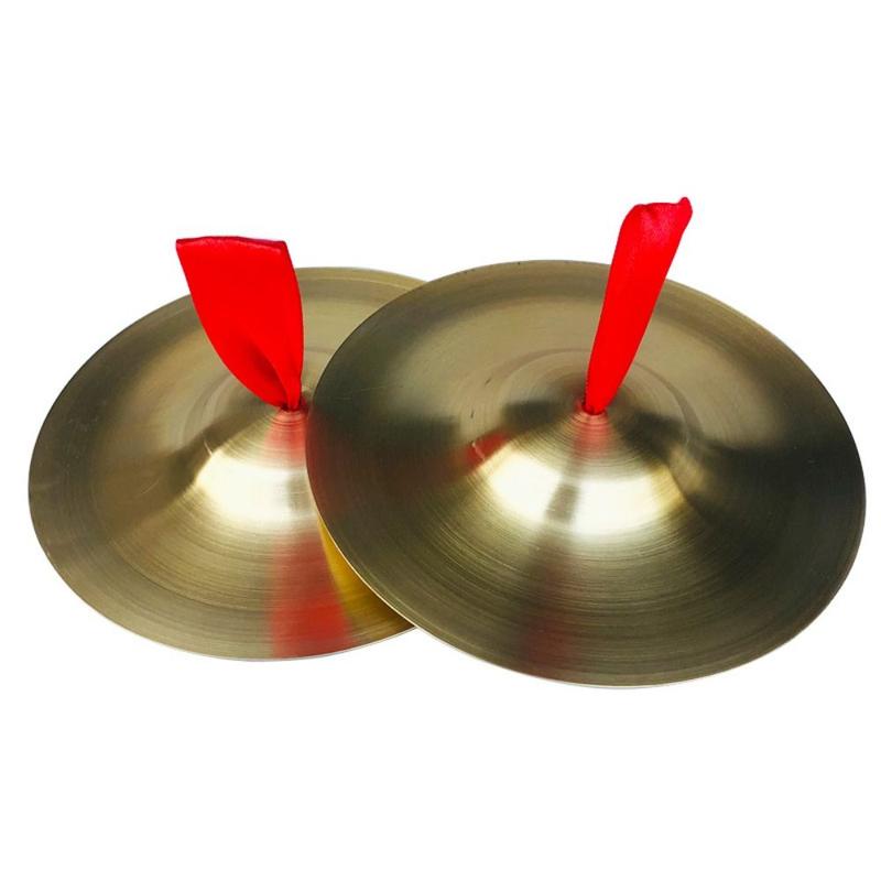 yaoay Musical Toys Hand Copper Cymbals Percussion Brass Percussion Mount Cymbals Instrument Hand Percussion Instruments Children 4