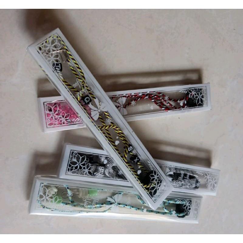 isi 50 Souvenir konektor tali zebra kemas mika 2