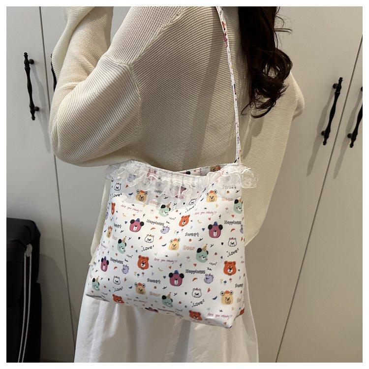 Product Introduction of Sewing Line Magnetic Snap Spring 2025 Women's Bag Shoulder Bag Personality Trend Large Capacity 16