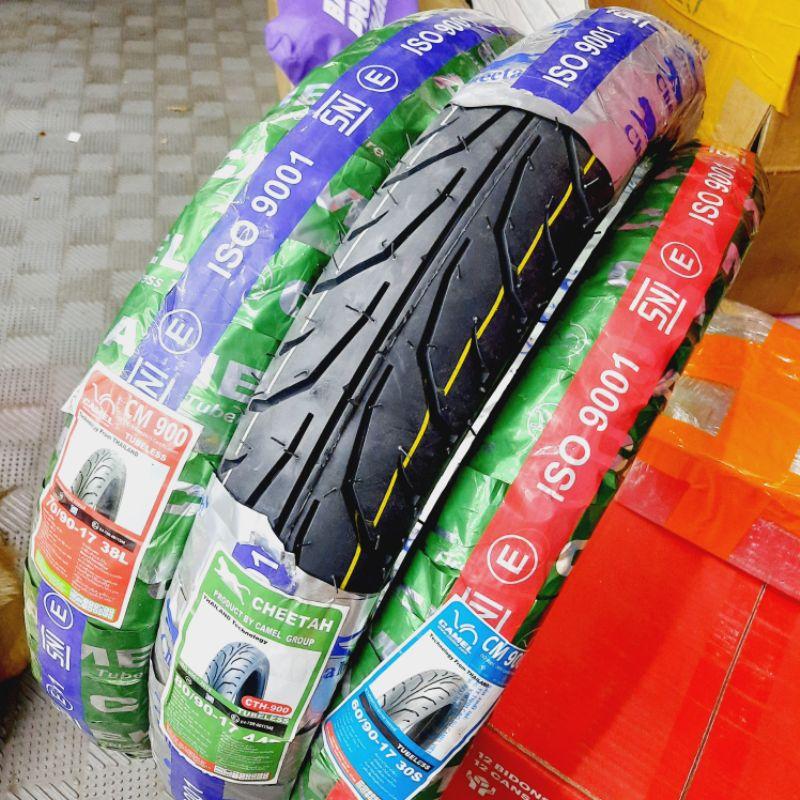 Vỏ Camel thái lan “ không ruột “ size 60/17 đến 90/17 cho các loại xe máy