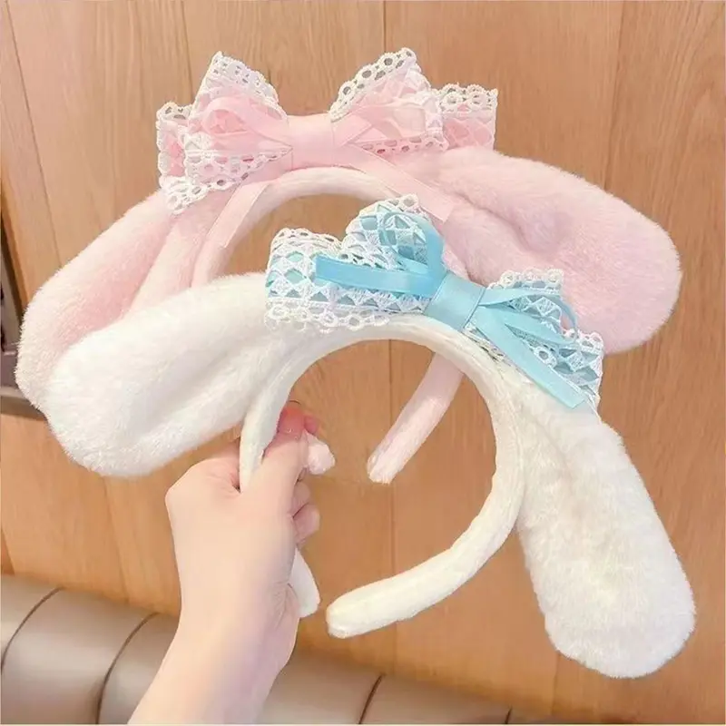 Băng Đô Tai Thỏ Nhồi Bông Hoạt Hình, Thiết Kế Dễ Thương, Tai Rabbite Mềm Mại, Dành Cho Phụ Nữ Và Trẻ Em Gái, Thích Hợp Cho Anime Cosplay Và Tiệc Tùng, Phụ Kiện Tóc, Heawear, 1 Cái 3