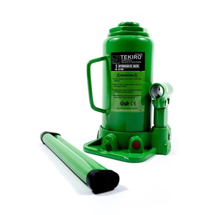 Gambar TEKIRO HYDRAULIC WELDED BOTTLE JACK / DONGKRAK BOTOL 10 TON AU-BJ1912 Ban Car dari Drill&Co Kota Administrasi Jakarta Barat Tokopedia