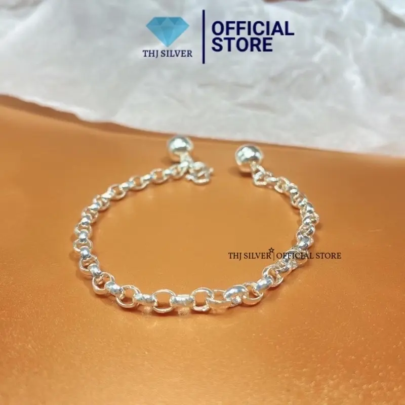 Lắc tay họng mo cho bé treo chuông - THJ