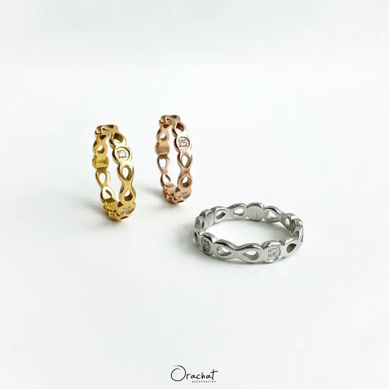 Infinity blink 14k ring. (แหวนงานชุบ 14k สแตนเลส สวยทน โดนแอลกอฮอลล์ได้ ไม่ลอก) พวงกุญแจ  นีโม่  กระดิ่ง  ลม กํา ไล เพชร  hacipupu สร้อย  สะบันงา  โบตั๋น  คอกระเป๋าเงิน  เฮง  สุพรรณ สร้อยคอ  พร้อม  ตะกรุด  คู่  ชิม่อน  เพิร์ธ  ร  ้  อ  ย  ด  อก  ม  คอทอง