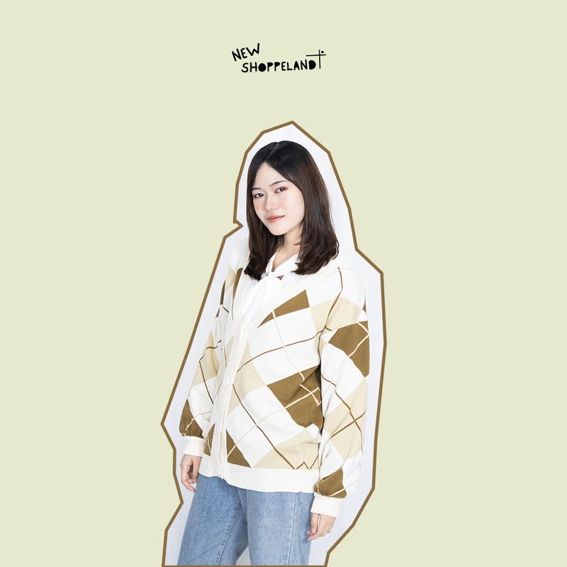 HINATA CARDIGAN OVERSIZE DIAMOND PREMIUM 3