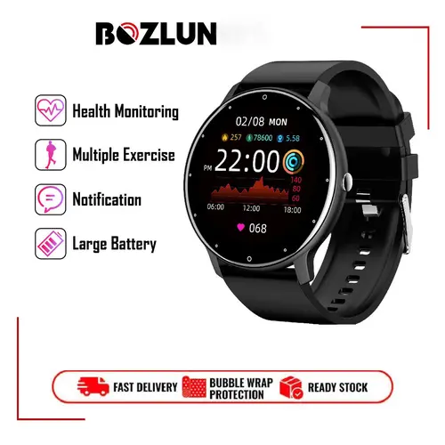 vòng tay thông minh nam nữ thể thao đo nhịp tim huyết áp chăm sóc sức khỏe đa năng thời trang 2023 dành cho nam, Kết nối Bluetooth thông báo tin nhắn và cuộc chống nước ip67 có màn hình cảm ứng smart watch ZL02