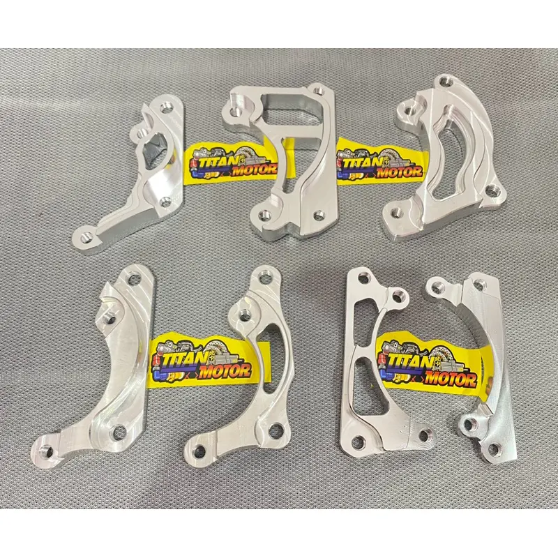 Breket Kaliper 2 Piston Cakram depan Disc 190/200/220//260 Untuk Kaliper 2Piston Motor Beat Scoopy Vario 110 125 Mio Soul Mio j Mio Smile Mio Sporty Mio 5TL Dll 0