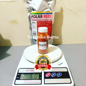 Polar Red Isi Bersih 50 Gram Artemia Instant Shell Polared 50gr 50gram