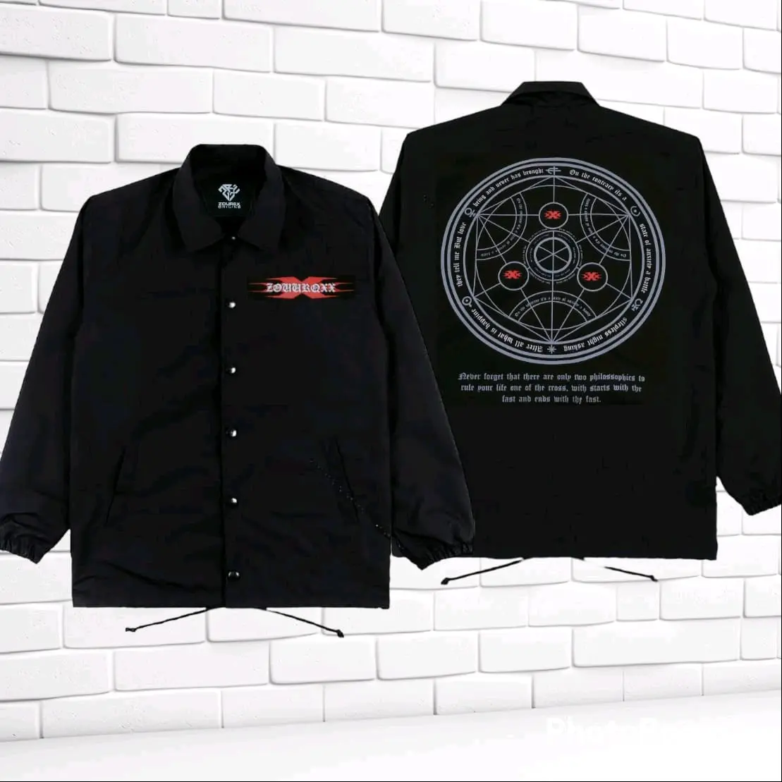 JAKET COACH PRIA /JAKET COACH PRIA VIRAL/Bajumurahbandung cucigudang Katun