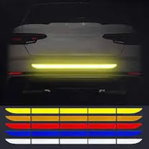 Stiker Reflektor Bumper Belakang Mobil Sticker Reflective 3D Truk 90cm