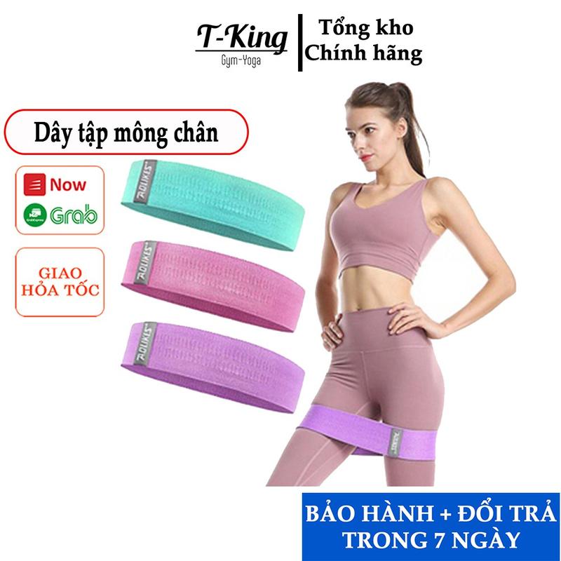 Dây Kháng Lực  Gym, Tập Chân  MiniBand Tập Mông Aolikes Cao Cấp - Dễ dang tập ở nhà