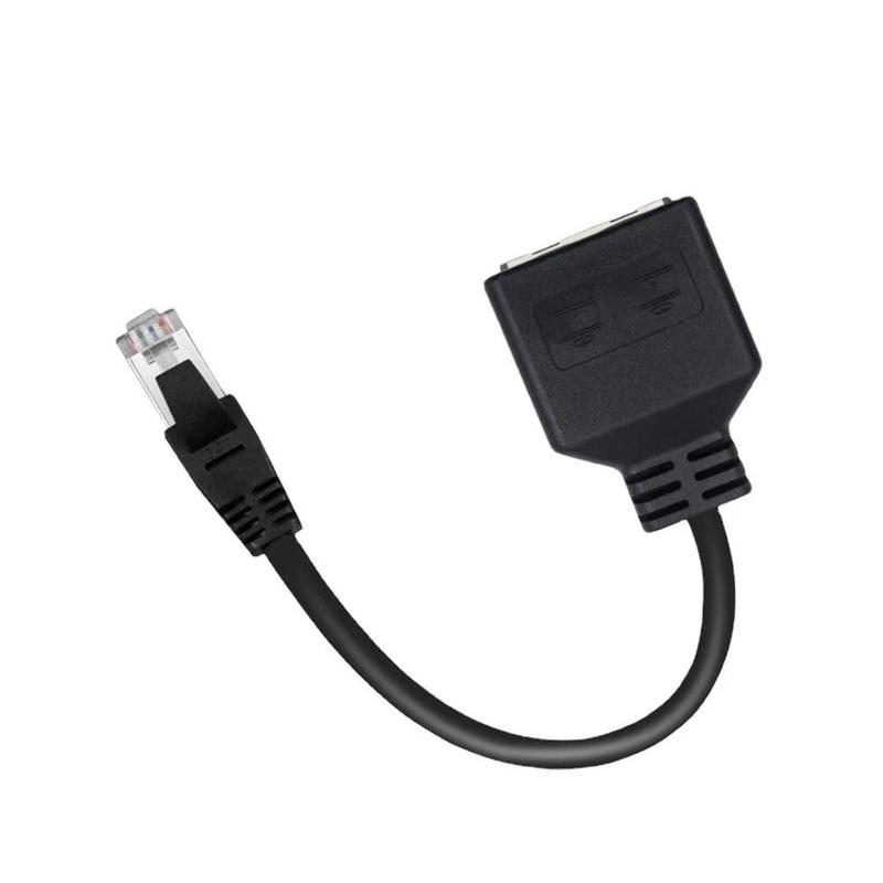 Product Introduction of Ethernet Splitter RJ45 1 Male To 2 Female LAN Ethernet Splitter Cable M6L0 15