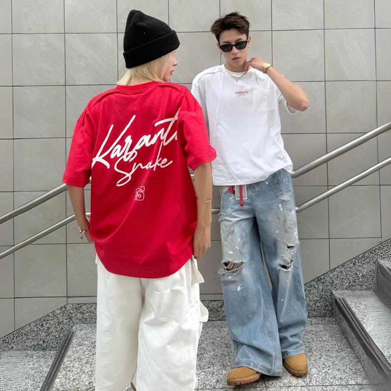 Áo Thun Boxy Snake Túi Hộp Local Brand Karants Áo Phông Boxy Nam Nữ Cotton Thoáng Mát Tabii Store