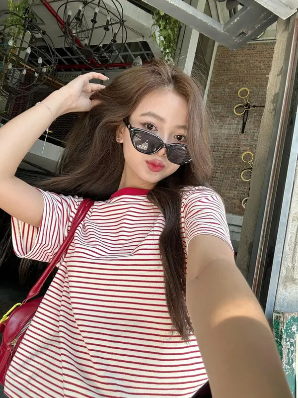 Áo thun babytee kẻ ngang form vừa chất cotton SUMIISHOP mã A03 Nữ 5
