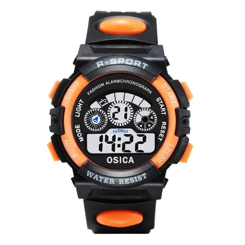 Product Introduction of Children Watch Sport Kids Watches Silicone Strap Waterproof LED Digital Watch for Kid Children Student Girl Boy Wristwatch Clock 10