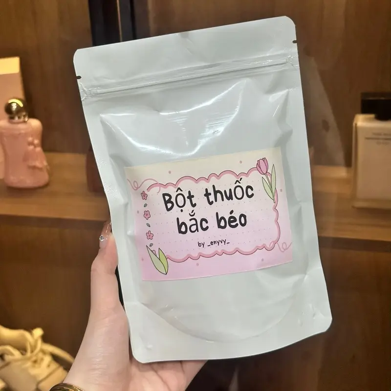 Bột tắm thuốc bắc béo hỗ trợ trắng da