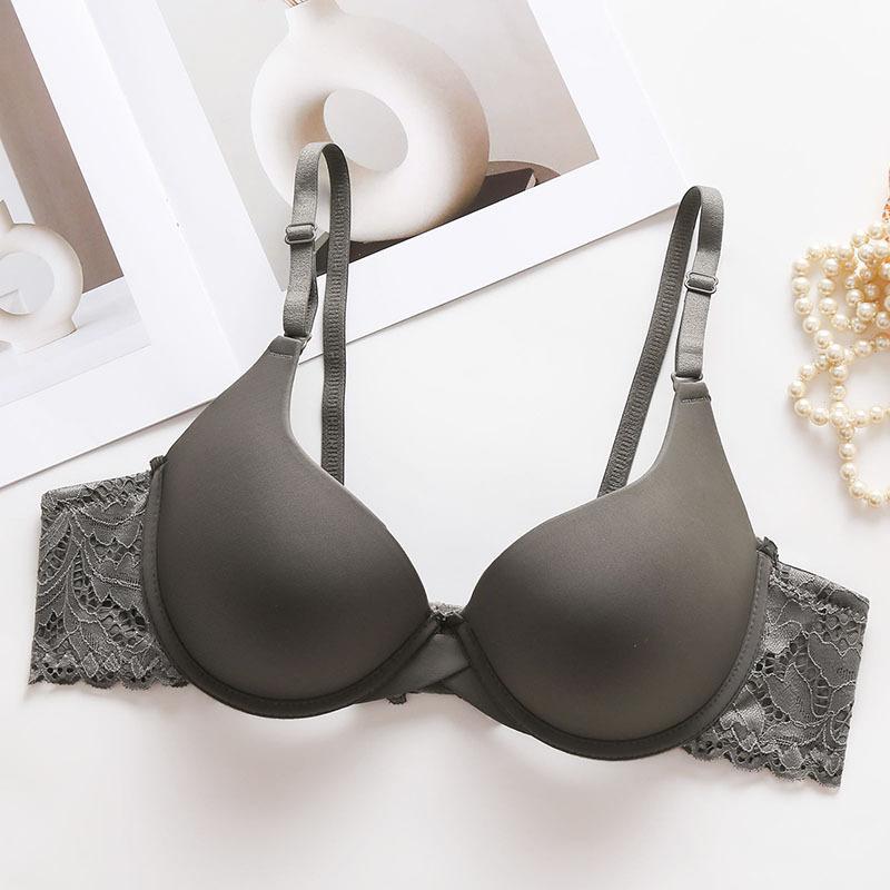 Product Introduction of Áo ngực nữ có gọng phối ren - Áo lót nữ nâng ngực 2 dây mút vừa sexy tôn dáng A016 Top Women Tua Rua Bra áocon nữ ômngực 4