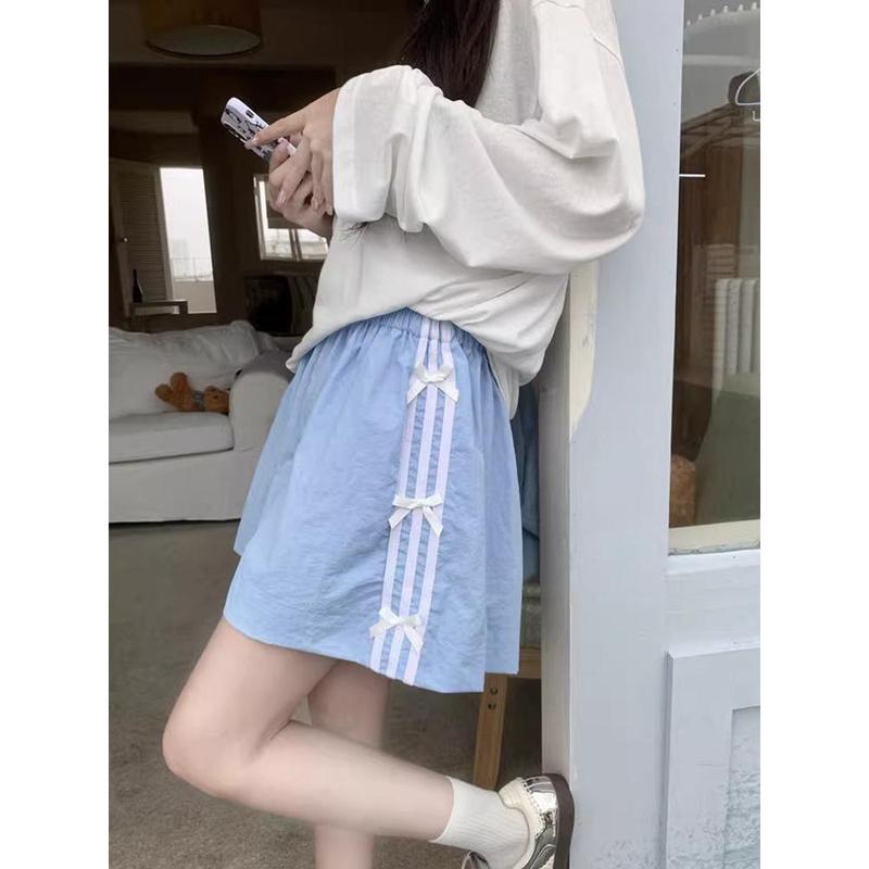 Ice Silk Quick-Drying Wide-Leg Pants Women's Summer Thin Loose plus Size Casual Fitness Yoga Hot Pants Sports Pants 4
