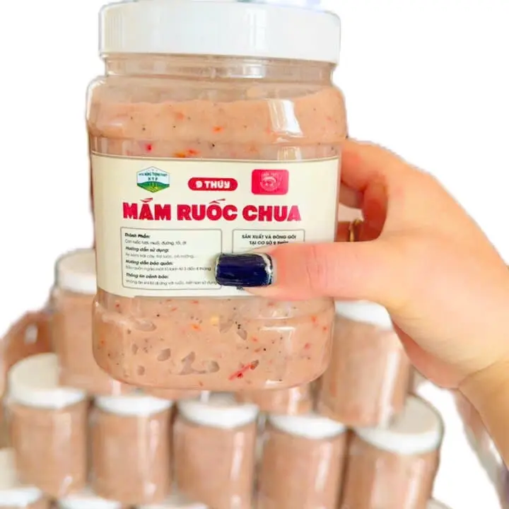 Mắm Ruốc Chua Compo 2kg Đặc Sản Cà Mau - Thực Phẩm Vị Chua - Ăn Vặt
