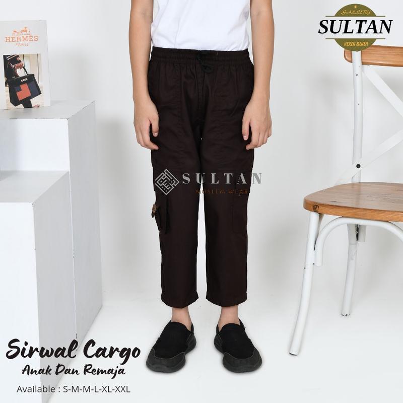 Sirwal Cargo PDL Anak Laki Laki Tanggung Sampai Remaja 10 11 12 13 14  15 16 17 18 Tahun SD SMP SMA fashion 3
