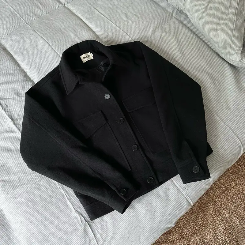 ÁO JACKET DẠ BASIC by ONDÉ 5