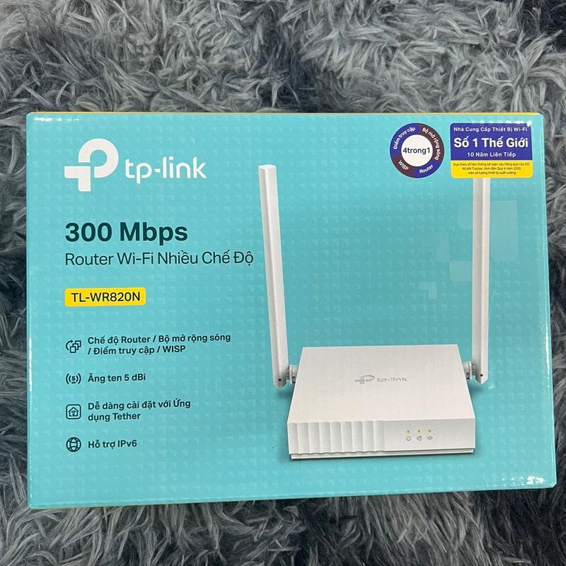 TP-Link - Bộ Phát Wifi Chuẩn N Tốc Độ 300Mbps TL-WR820N