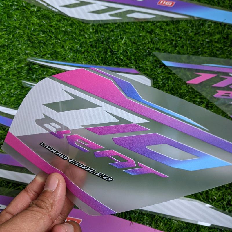 STRIPING TRANSPARAN HONDA BEAT DELUXE 2020-2022 2