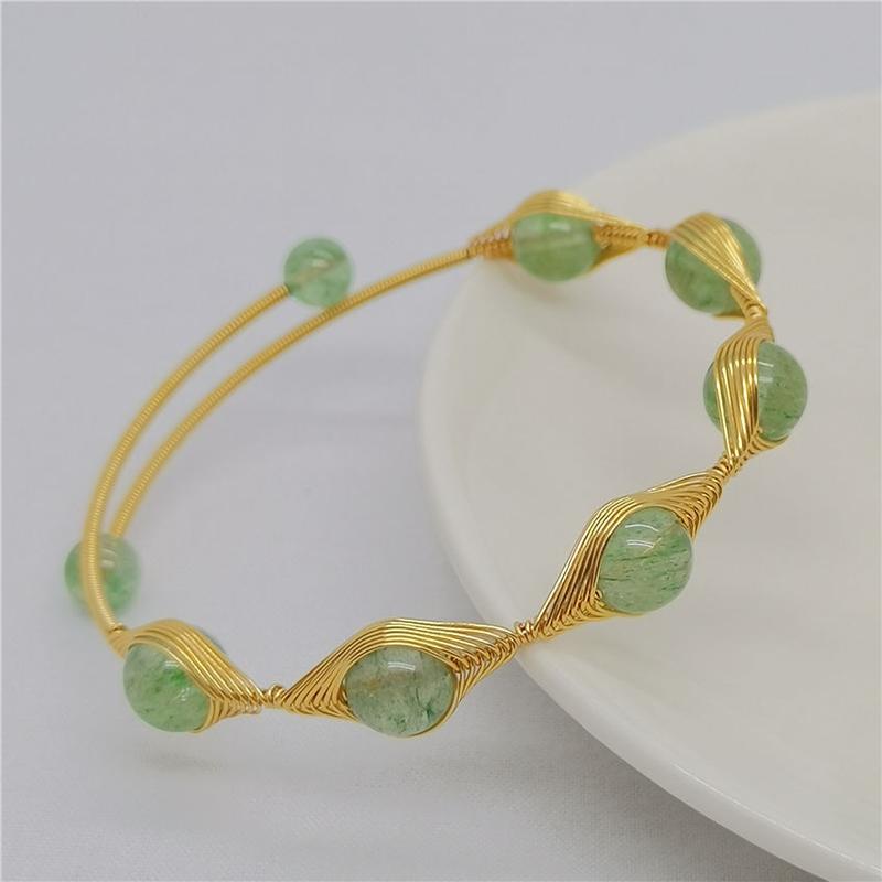 Product Introduction of Vòng Tay Thủ Công Chính Hãng Dành Cho Phụ Nữ, Vòng Tay Amethyst Tự Nhiên, Thiết Kế Dệt, Với Mắt Quỷ Hành Tinh, Thời Trang, Vòng Tay Tươi Mới 12
