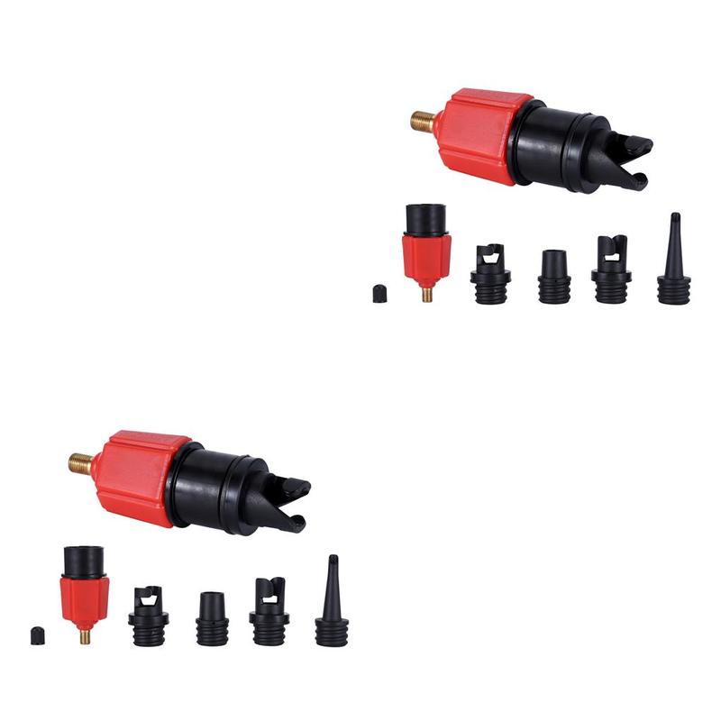 2 Set of Sup Air Pump Adapters Dustproof Paddle Compressor Nylon Alloy ...