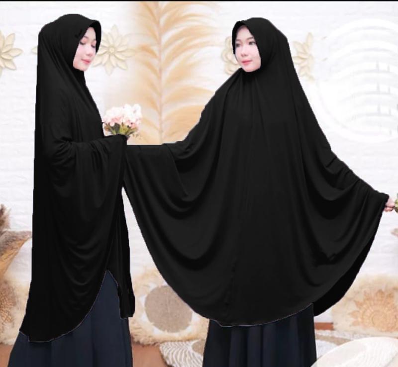 Product Introduction of Hijab Syari Jumbo Jilbab Instan jersy premium XXXXL 1