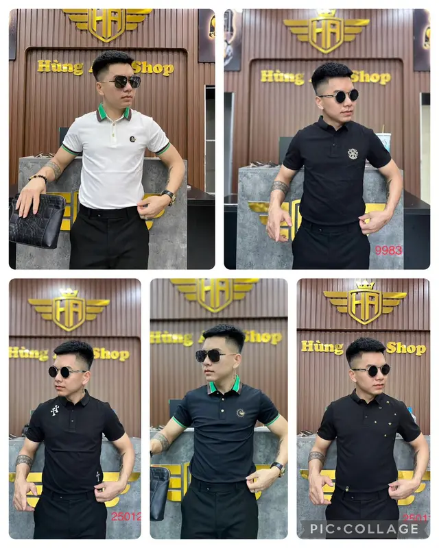 Áo Polo Nam Body Nhiều Mã Quảng Châu Cao Cấp 0