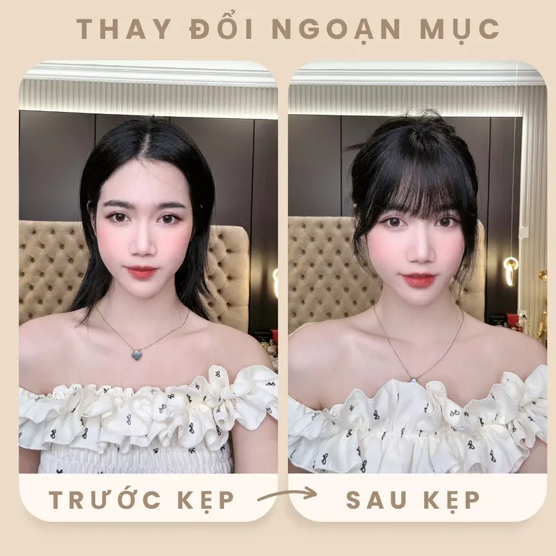 Phủ hói siêu da dệt lưới tàng hình 3d làm bằng tóc thật  loại 3 kẹp cao cấp (tặng kèm máy duỗi tóc) Women Nữ Kẹp Tóc Wig 3