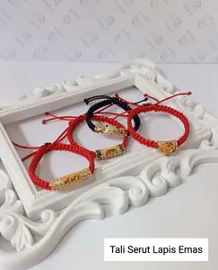 Gelang Serut Tali Lapis Emas