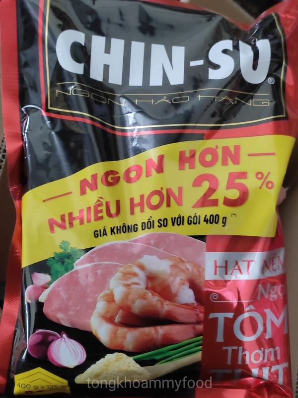  Hạt nêm Chinsu 25 dưỡng chất gói 500G MẪU MỚI 