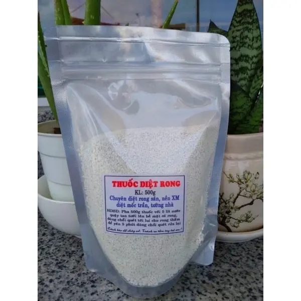 Bột Tẩy rong rêu gói 500gr combo 5 gói 2kg5 Làm Sạch tẩymốc