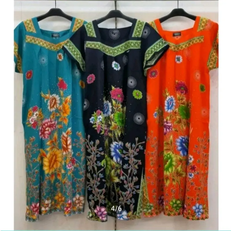 DASTER HENGKY MODEL SIKAK MOTIF BUNGA ABSTRAK#LD 120 5