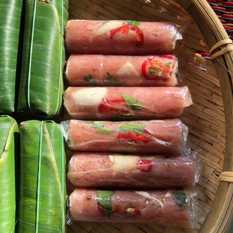 Nem Chua Thanh Hoá : 50 chiếc nem chua truyền thống chuẩn vị -Tú Nhung nem mới giao trong ngày,ít bì,ăn không bị khô Ship miền Bắc Trung