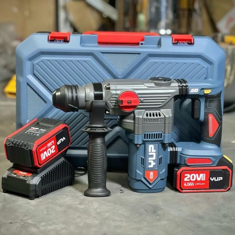 Máy Khoan Đục Beton Pin 2 Chức Năng YUP YP20 H30A ( Bộ 2 pin 4.0ah)