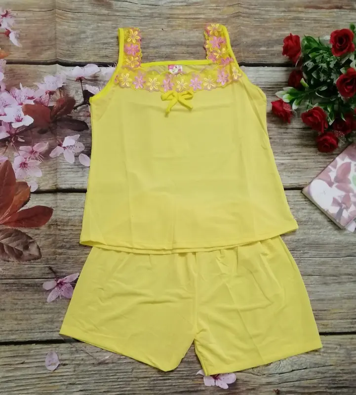 Combo 3 bộ 100k MIỄN SHIP, đồ bộ thun lanh vai bản cho bé gái 8 đến 18kg Jean 4