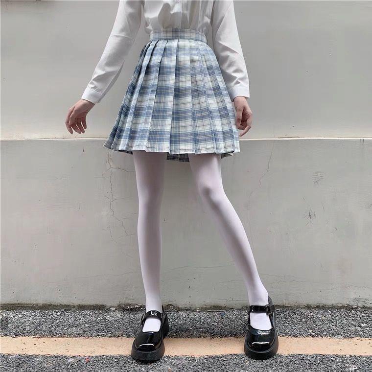 Quần Tất Nhung, Tất Trắng, Dành Cho Nữ, Phong Cách Loli Nhật Bản, Quần Tất Lụa Trắng, Tất Mùa Hè Dành Cho Người Lớn, 2024 Women 7