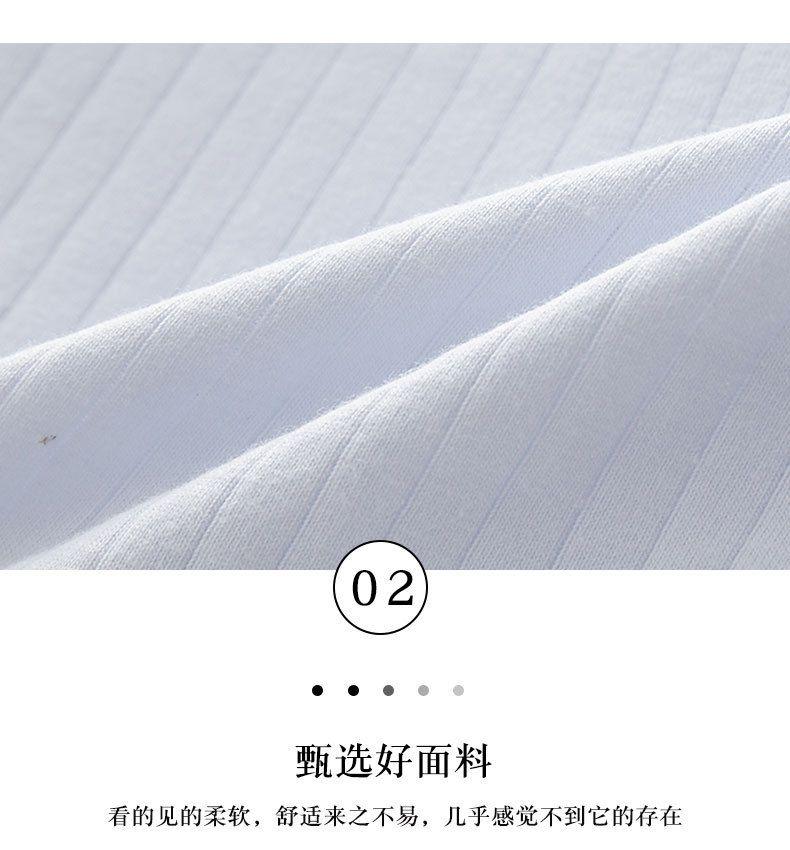 Product Introduction of 5-Pack 100% Cotton Mid-Waist Underwear for Women, Pure Cotton Antibacterial Student Japanese Style Cute Girls' Crotch Triangle Briefs 13
