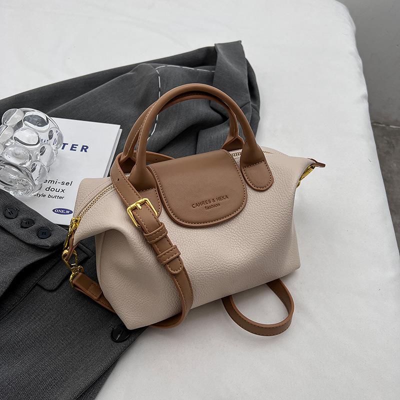 Large Capacity Bag for Women 2024 New Bag Casual All-Match High-Grade Portable Shoulder Bag Commuter Crossbody Dumpling Bag 5