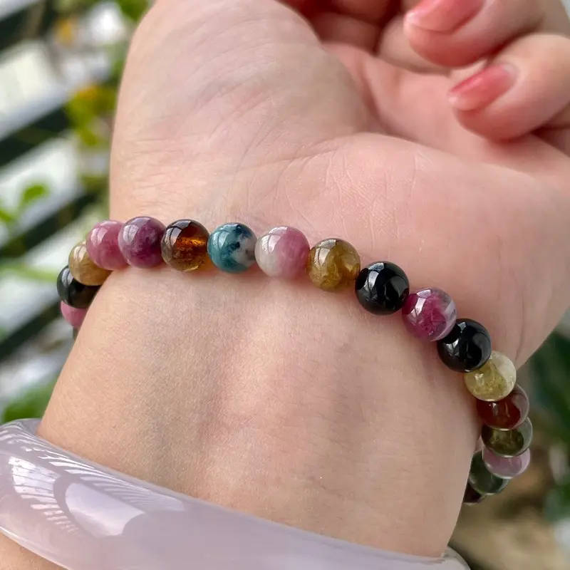 Vòng tay tourmaline 6ly bóng đẹp 5